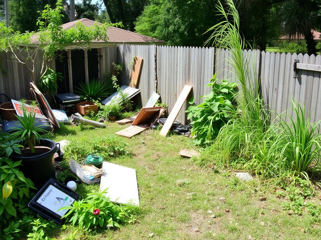 Backyard Reset — before