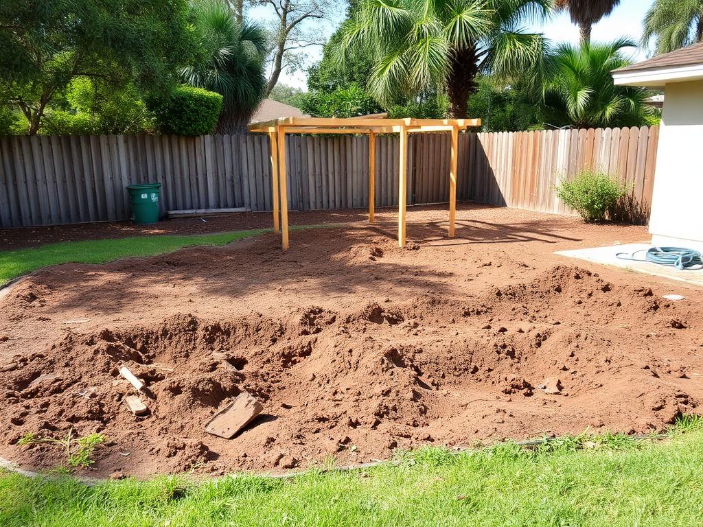 Shed Tear-Down — after